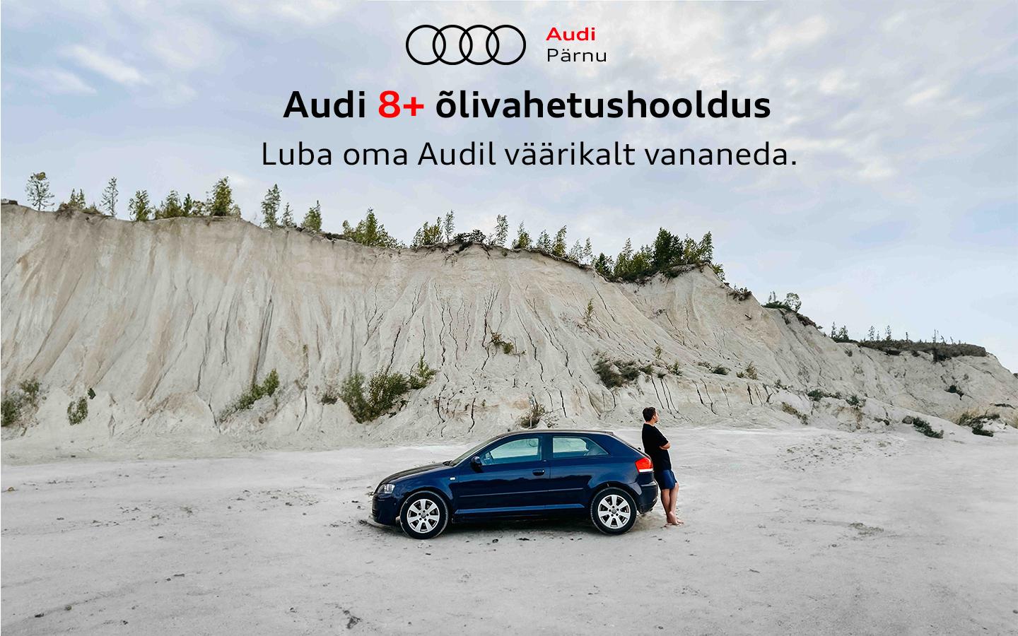 Audi 8+ õlivahetushooldus