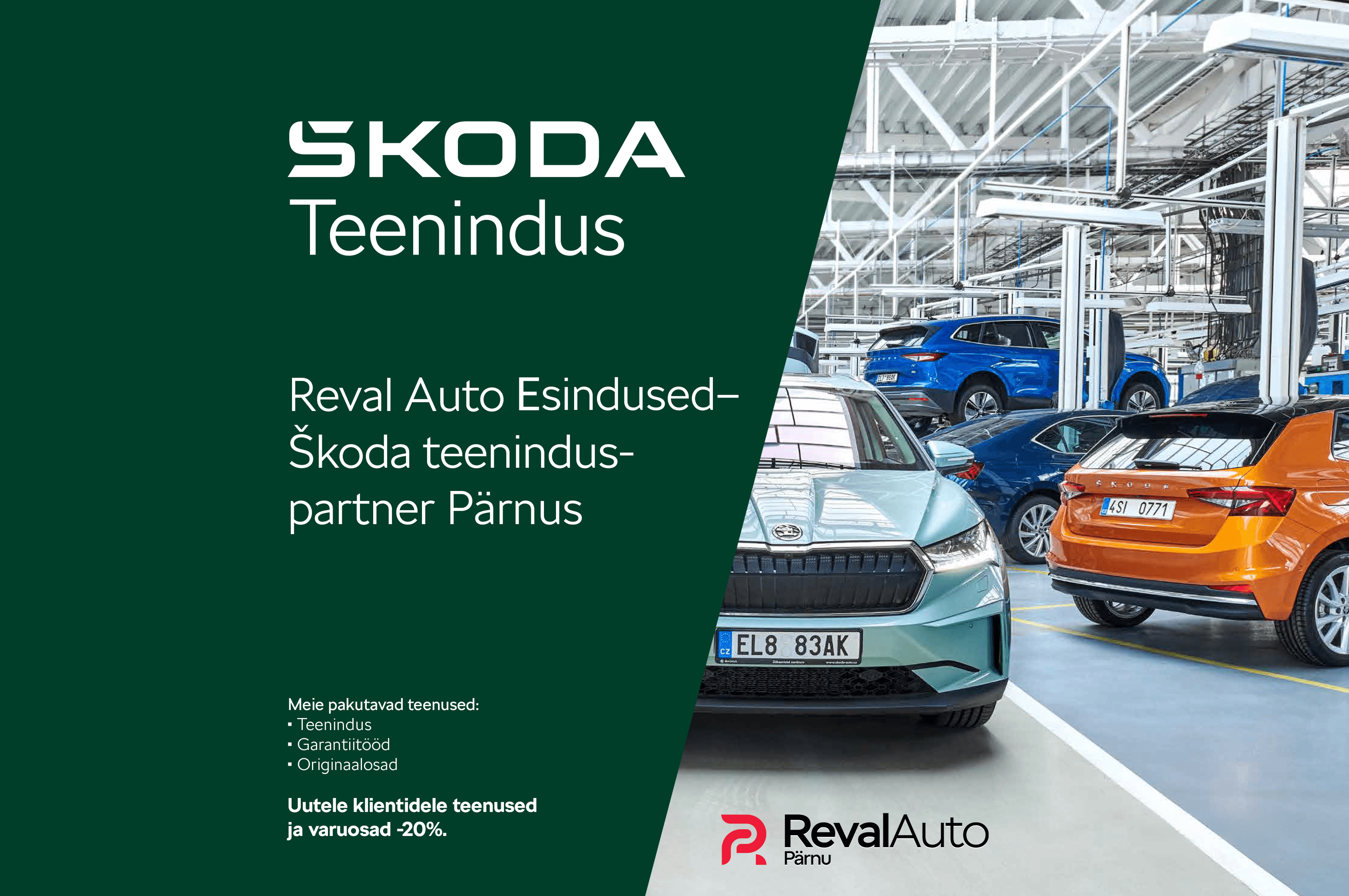 Affordable Škoda Service Partner in Pärnu